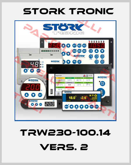 TRW230-100.14 Vers. 2  Stork tronic