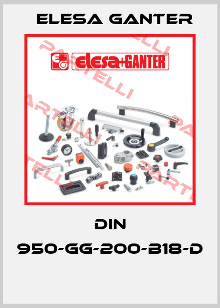 DIN 950-GG-200-B18-D  Elesa Ganter