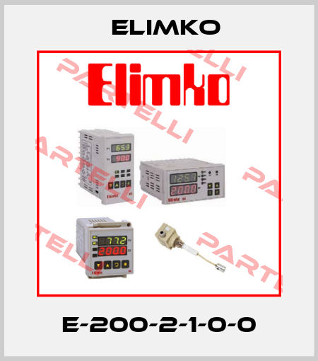 E-200-2-1-0-0 Elimko