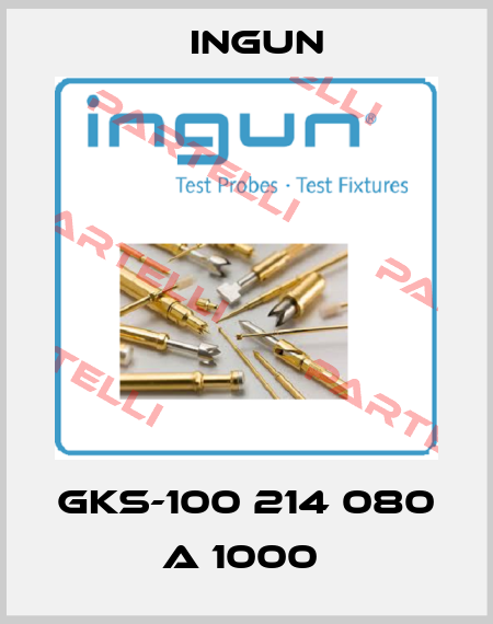 GKS-100 214 080 A 1000  Ingun