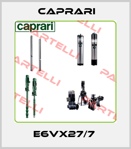 E6VX27/7  CAPRARI 
