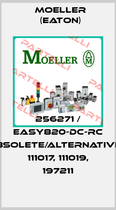 256271 / EASY820-DC-RC obsolete/alternatives 111017, 111019, 197211 Moeller (Eaton)