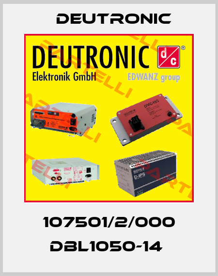 107501/2/000 DBL1050-14  Deutronic