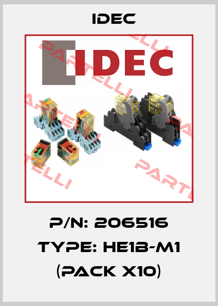 P/N: 206516 Type: HE1B-M1 (pack x10) Idec