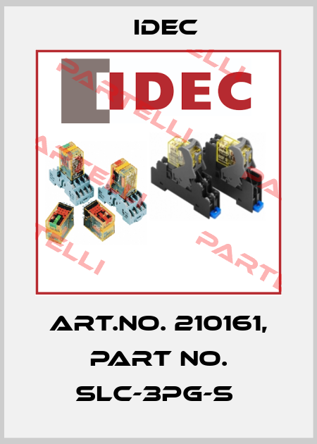Art.No. 210161, Part No. SLC-3PG-S  Idec
