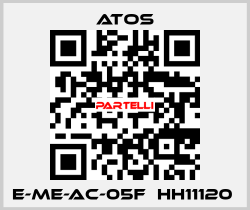 E-ME-AC-05F  HH11120  Atos