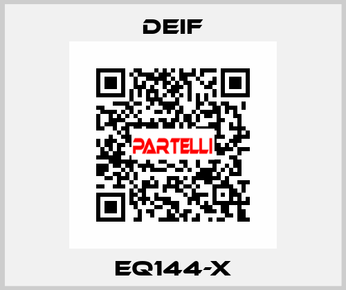 EQ144-X Deif