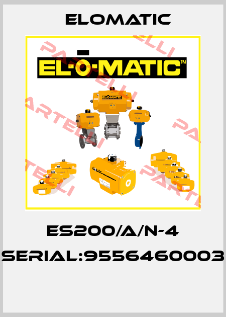 ES200/A/N-4 Serial:9556460003  Elomatic