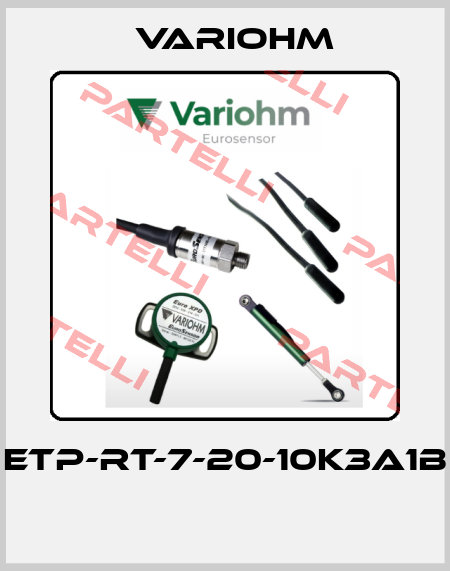 ETP-RT-7-20-10K3A1B  Variohm