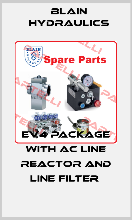 EV4 PACKAGE WITH AC LINE REACTOR AND LINE FILTER  Blain Hydraulics