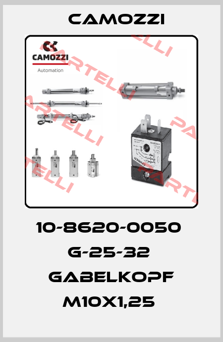 10-8620-0050  G-25-32  GABELKOPF M10X1,25  Camozzi