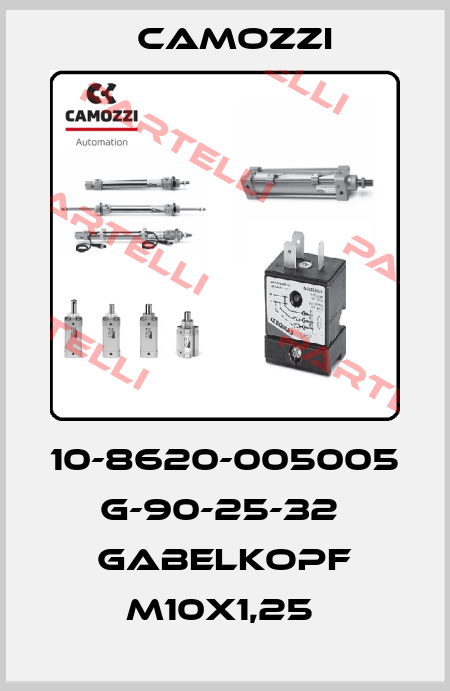 10-8620-005005  G-90-25-32  GABELKOPF M10X1,25  Camozzi