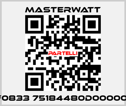 F0833 75184480D000001 Masterwatt