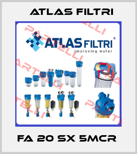 FA 20 SX 5MCR  Atlas Filtri