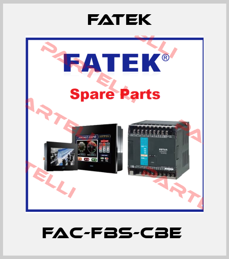 FAC-FBS-CBE  Fatek