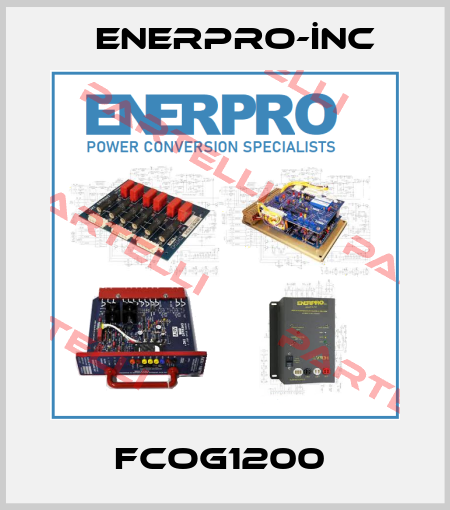 FCOG1200  Enerpro-İnc
