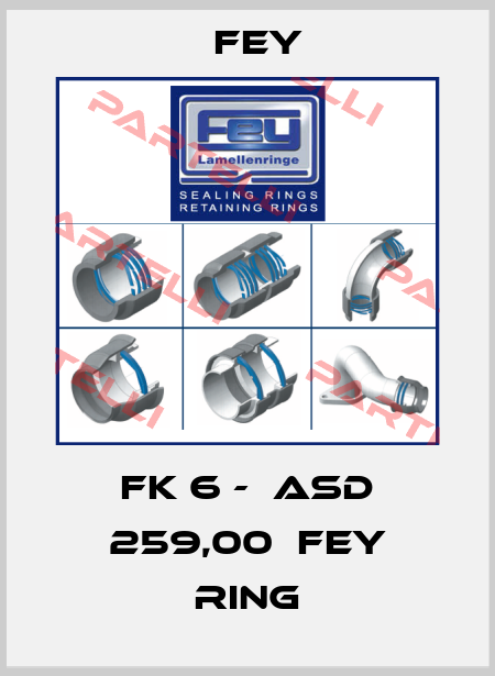 FK 6 -  ASD 259,00  FEY RING Fey