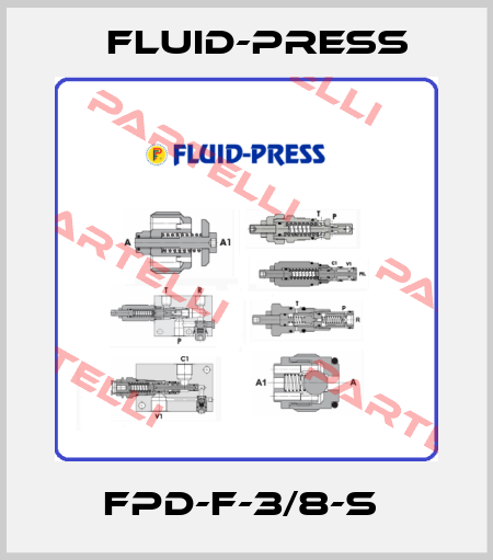 FPD-F-3/8-S  Fluid-Press