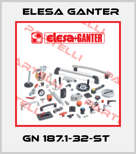 GN 187.1-32-ST  Elesa Ganter