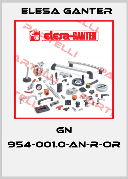 GN 954-001.0-AN-R-OR  Elesa Ganter