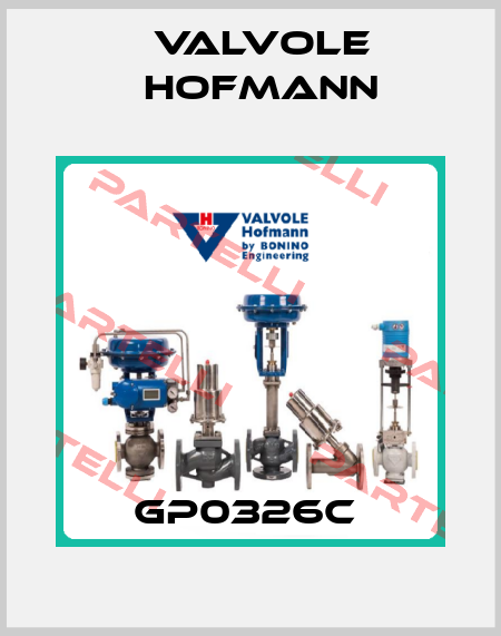 GP0326C  Valvole Hofmann
