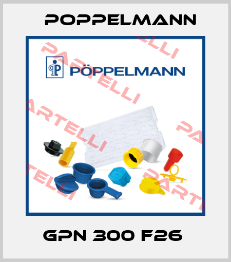 GPN 300 F26  Poppelmann