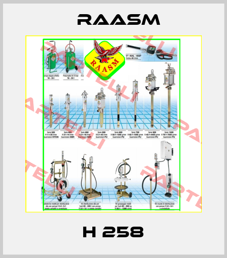 H 258 Raasm
