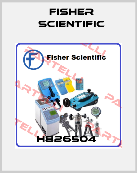 H826504  Fisher Scientific
