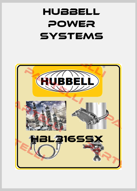 HBL316SSX  Hubbell Power Systems
