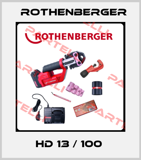 HD 13 / 100  Rothenberger