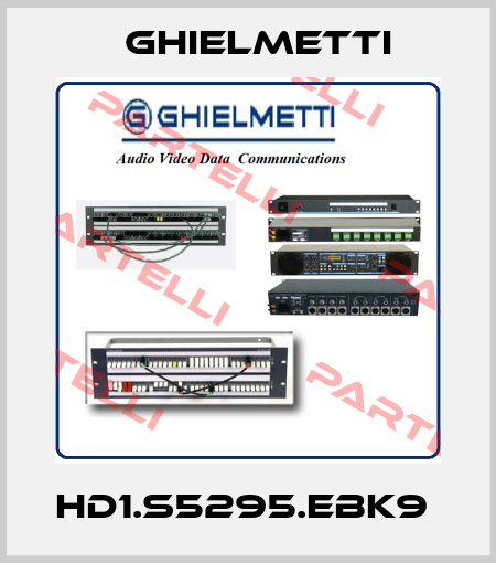 HD1.S5295.EBK9  Ghielmetti
