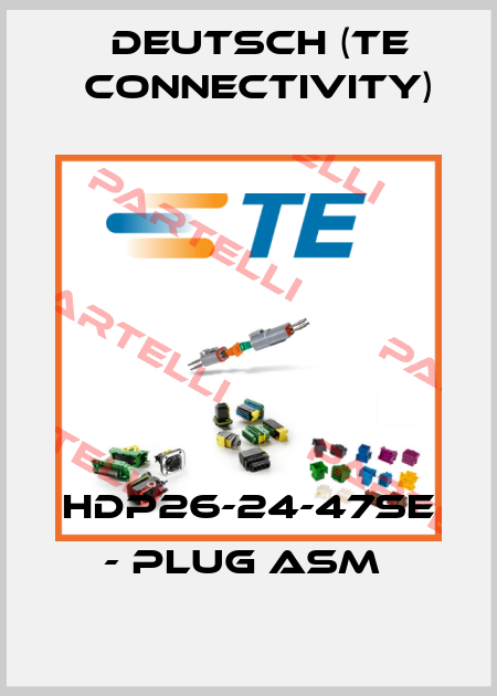 HDP26-24-47SE - PLUG ASM  Deutsch (TE Connectivity)