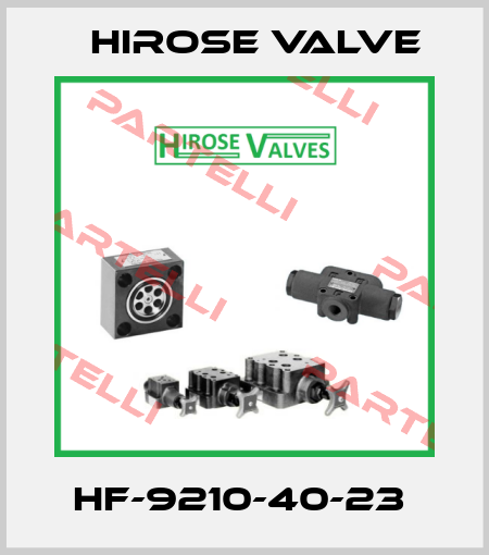 HF-9210-40-23  Hirose Valve