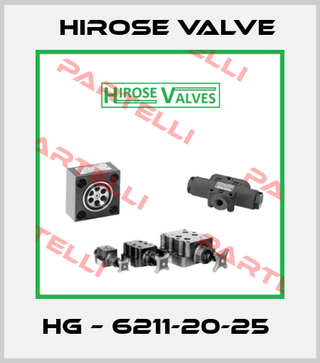 HG – 6211-20-25  Hirose Valve