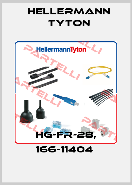 HG-FR-28, 166-11404  Hellermann Tyton