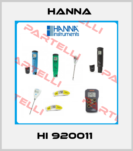 HI 920011  Hanna