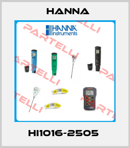 HI1016-2505  Hanna