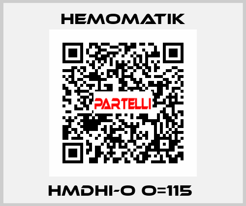 HMDHI-O O=115  Hemomatik