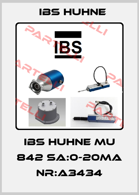 IBS HUHNE MU 842 SA:0-20MA NR:A3434 IBS HUHNE