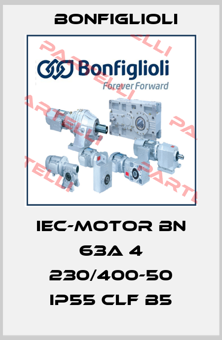 IEC-MOTOR BN 63A 4 230/400-50 IP55 CLF B5 Bonfiglioli