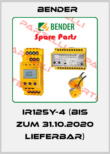 IR125Y-4 (bis zum 31.10.2020 lieferbar) Bender