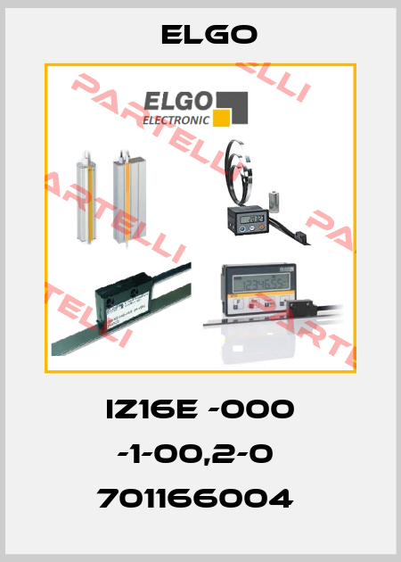 IZ16E -000 -1-00,2-0  701166004  Elgo