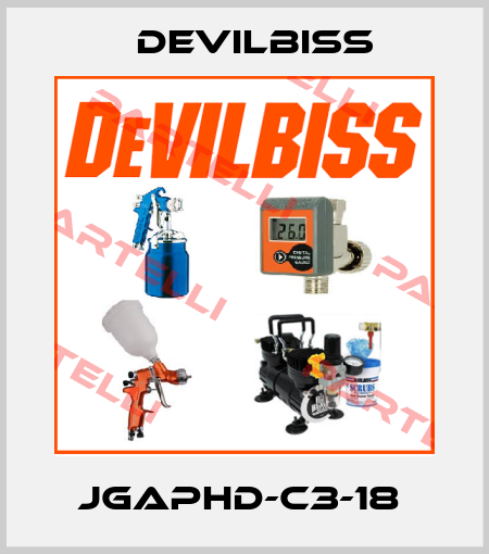 JGAPHD-C3-18  Devilbiss