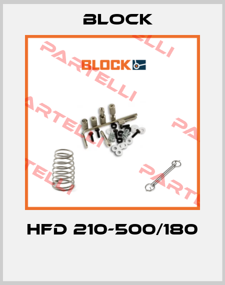 HFD 210-500/180  Block