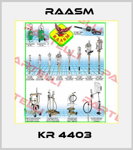 KR 4403  Raasm
