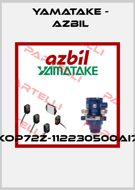KOP72Z-112230500AI7  Yamatake - Azbil