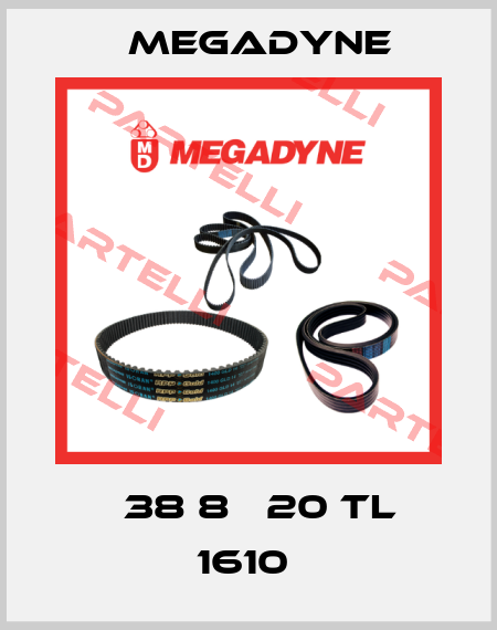 Т38 8М 20 TL 1610  Megadyne