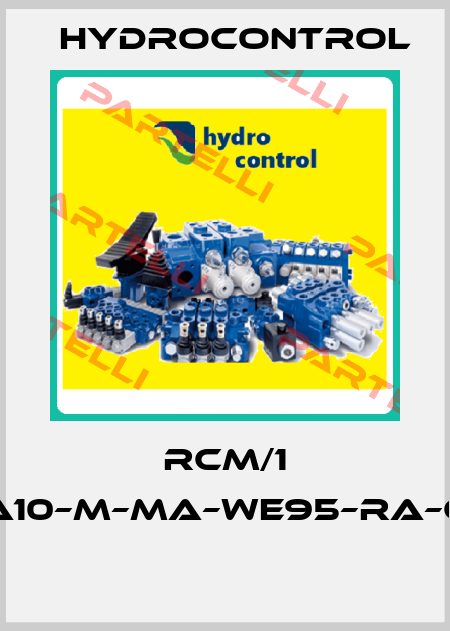 RCM/1 19–A10–M–MA–WE95–RA–G02  Hydrocontrol