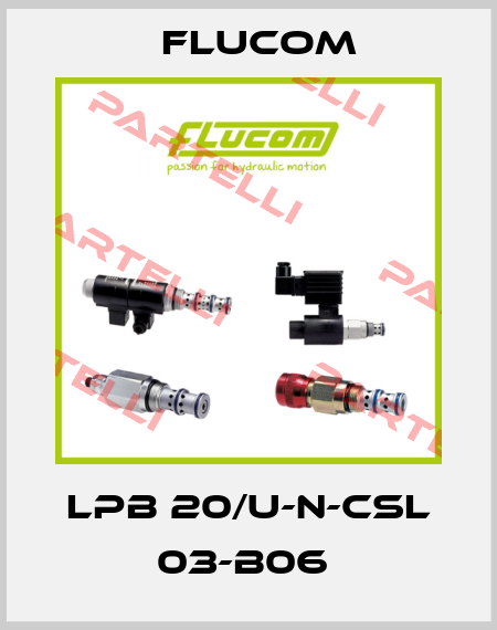 LPB 20/U-N-CSL 03-B06  Flucom