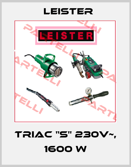 TRIAC "S" 230V~, 1600 W Leister